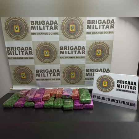 Capa 37º BPM prende indivíduo por tráfico de drogas em Frederico Westphalen