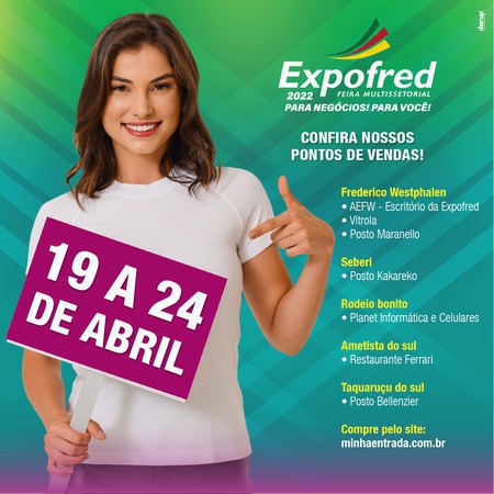 Capa Ingressos para setores especiais da Expofred 2022 entram no segundo lote