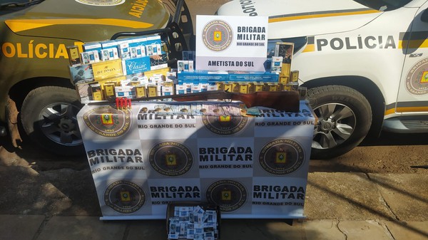 Capa Ametista do Sul: Trio é preso pelo 37º BPM