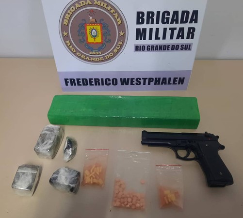 Capa Indivíduo foi preso por tráfico de drogas em Frederico Westphalen