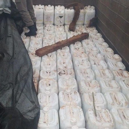 Capa Caminhão com agrotóxicos argentinos é apreendido