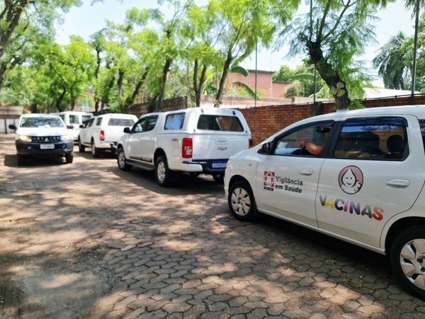 Capa Secretaria da Saúde distribui nova remessa da vacina contra Covid-19