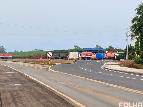 Capa BR-386: trevo de acesso à UFSM e IFFar é liberado para tráfego
